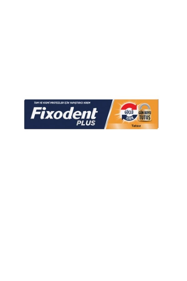 Fixodent Plus Diş Protez Yapıştırıcı Tat İçermez Krem 40 gr