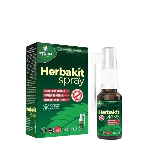 Storm Vitals Herbakit Boğaz Spreyi 20 ml