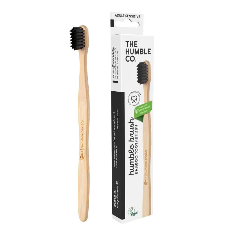 The Humble Co. Brush Bambu Diş Fırçası - Siyah