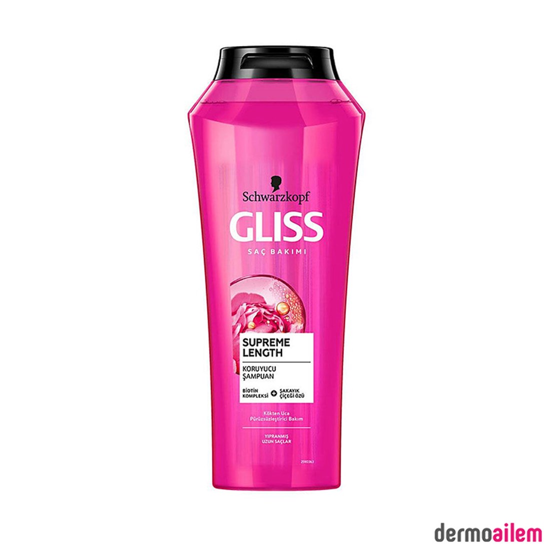 Gliss Schwarzkopf Supreme Length Koruyucu Saç Bakım Şampuanı 500 ml