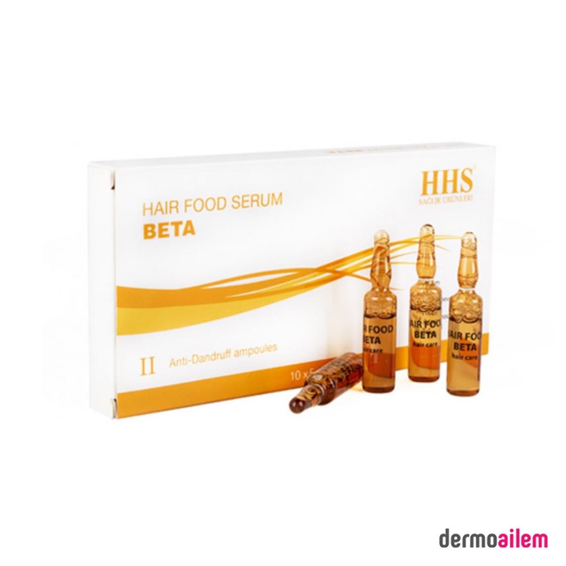 HHS Hair Food Beta II Saç Bakım Serumu 10 x 5 ml