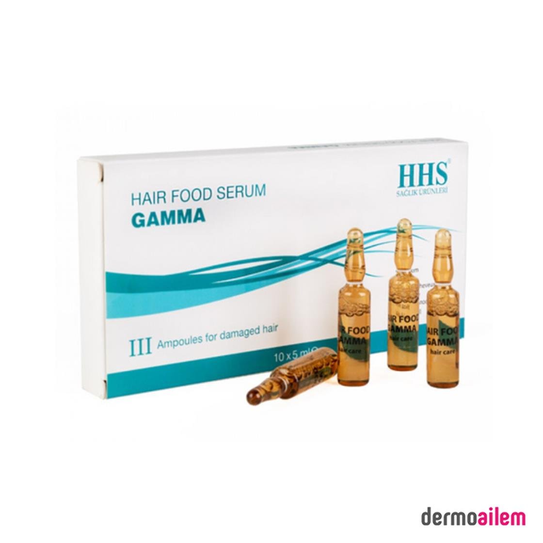 HHS Hair Food Gamma III Saç Bakım Serumu 10 x 5 ml