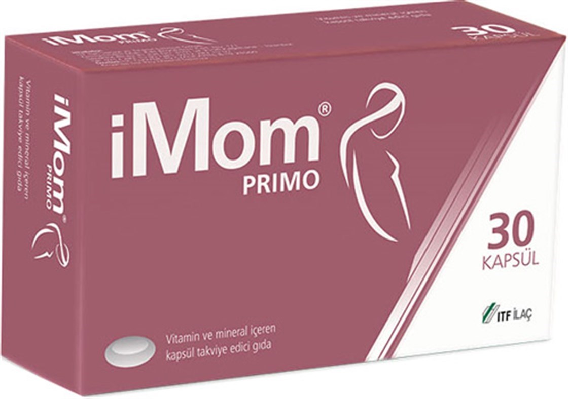 iMom Primo 30 Kapsül Fiyatları İndirimli | Dermoailem.com