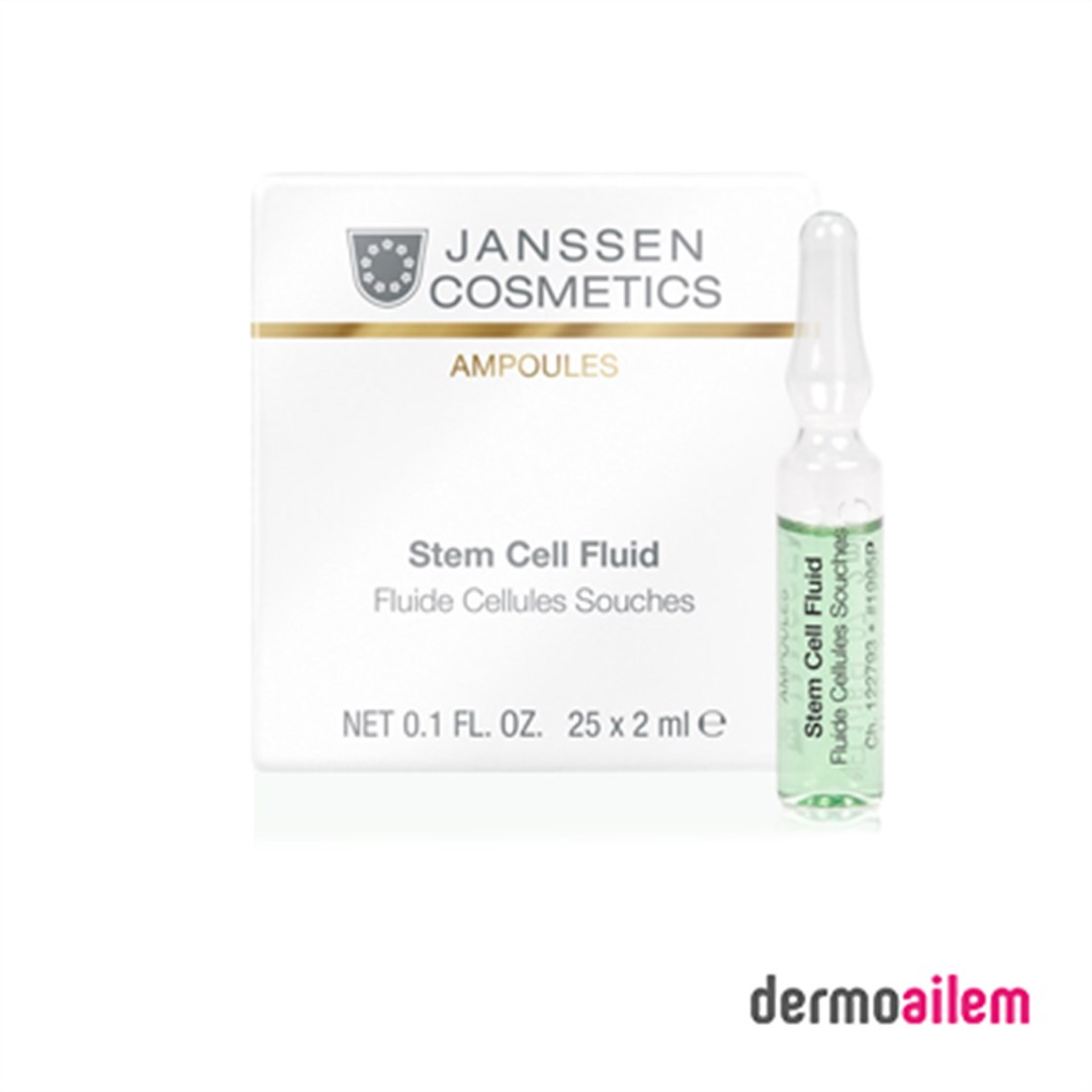 Janssen Cosmetics Kök Hücre Yapılandırma Antiage Ampoules Stem Cell