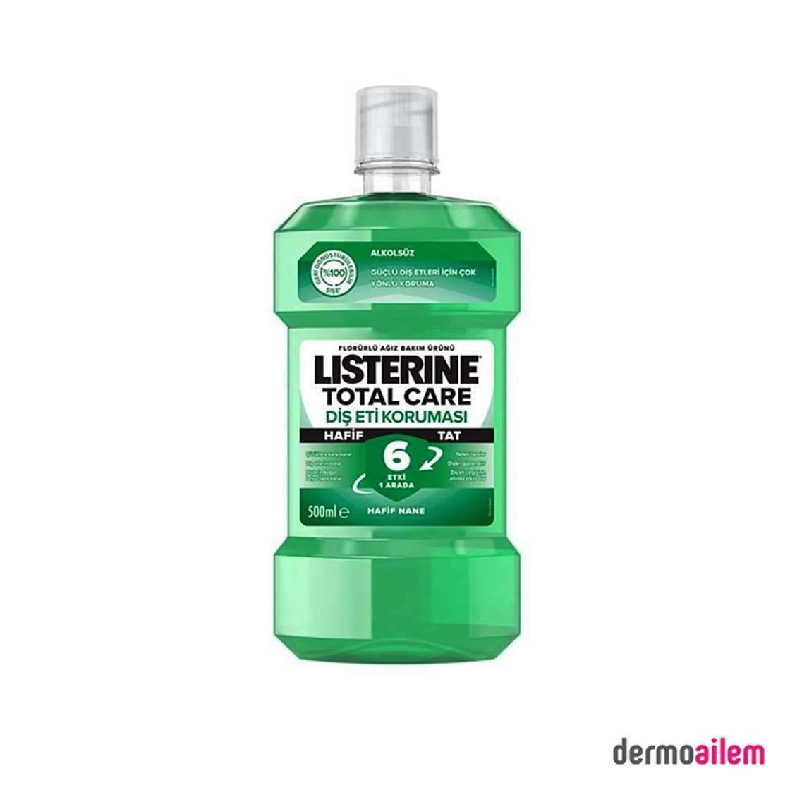 Listerin Total Care Ağız Bakım Suyu Diş Eti Koruması 500 Ml