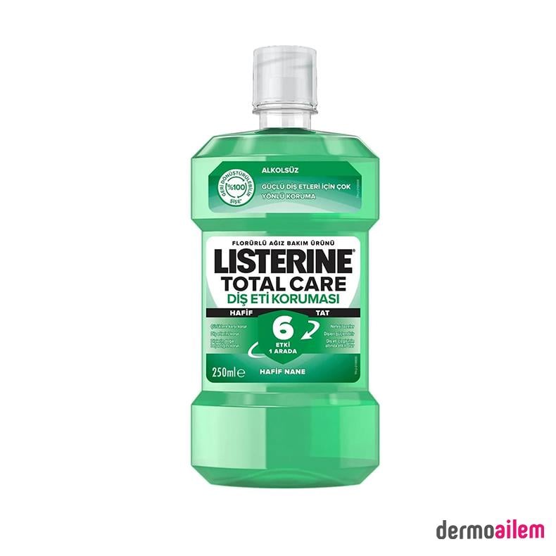 Listerin Total Care Diş Eti Koruması 250 ml Ürünleri Fiyatları | Dermoailem