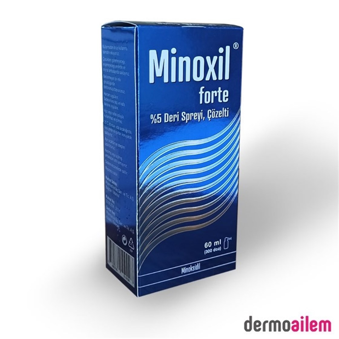 Minoxil Forte Deri Spreyi %5 60 ml İndirimli Fiyatlar | Dermoailem.com