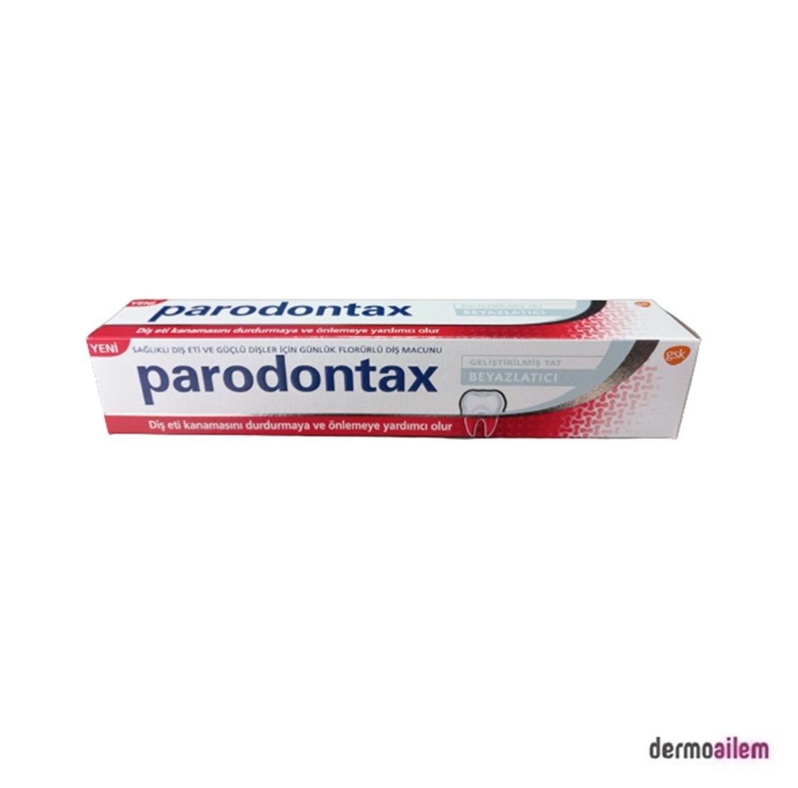 Parodontax Geliştirilmiş Tat Beyazlatıcı Diş Macunu 75 ml Fiyatları  İndirimli | Dermoailem.com