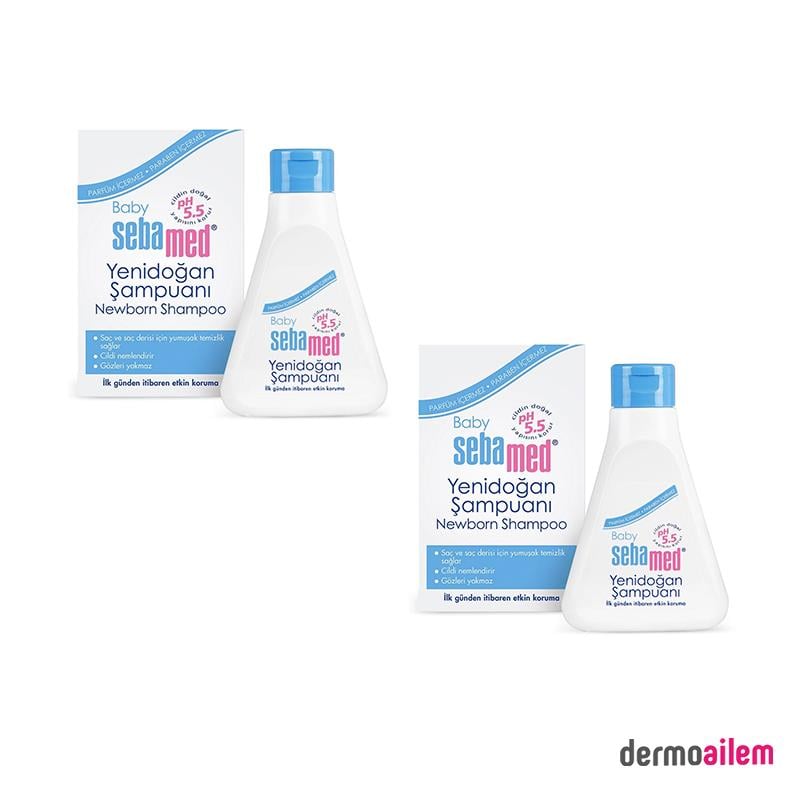 Şampuan & Duş JeliSebamedSebamed Baby Yenidoğan Şampuanı 250 ml 2 ADET