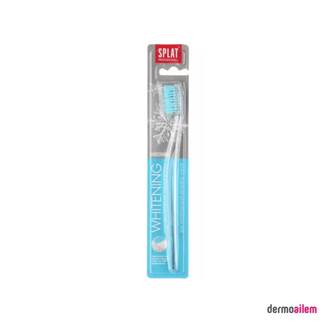 Splat Whitening Medium Diş Fırçası Mavi