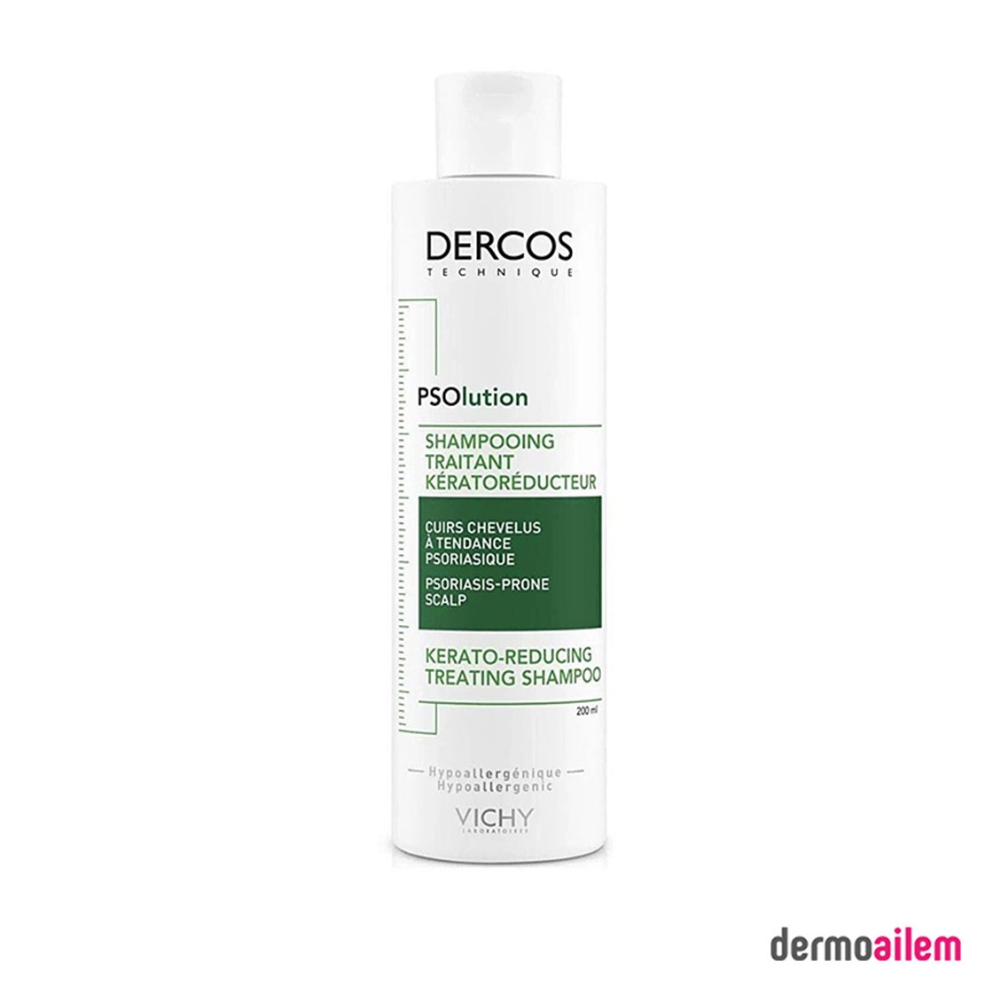 Vichy Dercos PSOlution Pullanmaya Karşı Bakım Şampuanı 200 ml