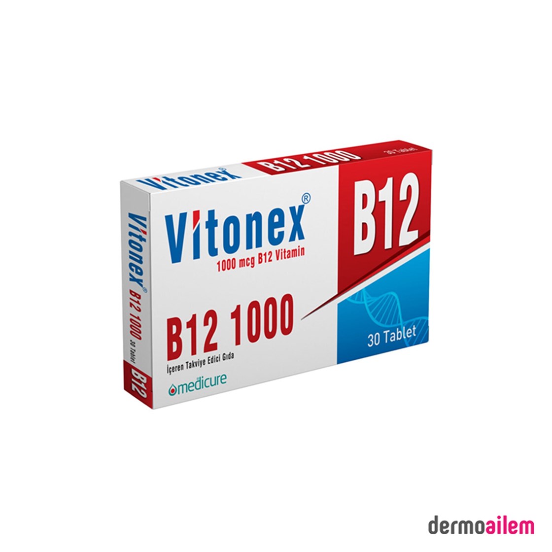 Vitonex B12 Vitamin 1000mcg 30 Tablet
