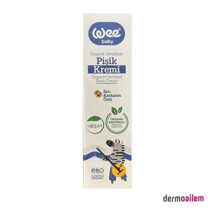 Wee Baby Organik Pişik Kremi 75 ml