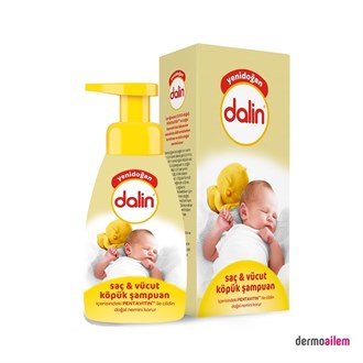 Şampuan & Duş JeliDalinDalin Yenidoğan Saç Vücut Köpük Şampuan 200 ml