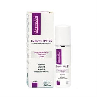 Spf 20 & 50 ArasıDermoskinDermoskin Celeritt Spf 25 Hyperpingmentation Treatment Cream 30 ml