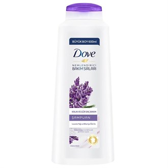 Dove Lavanta Yağı&Biberiye Özü Şampuan 600ml Fiyatları İndirimli |  Dermoailem.com