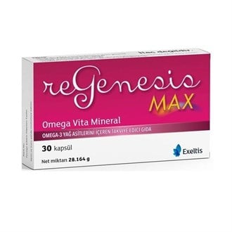 Takviye Edici GıdalarExeltisExeltis Regenesis Max 30 Kapsül