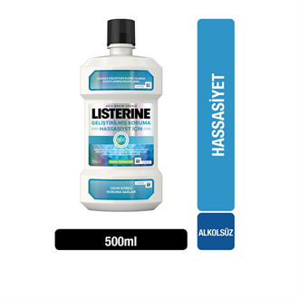 Listerine Advanced Defence Sensitive 500 ml Hassasiyet İçin Geliştirilmiş  Koruma Gargara Ürün Fiyatları İndirimli | Dermoailem.com