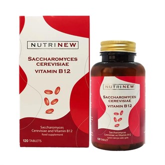 Takviye Edici GıdalarNutrinewNutrinew Saccharomyces Cerevisiae Vitamin B12 120 Tablet