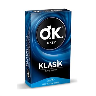Okey Klasik Prezervatif 10'lu | Dermoailem