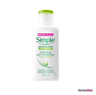 Nemlendirici & OnarıcıSimpleSimple Kind to Skin Su Bazlı Nemlendirici 125 ml