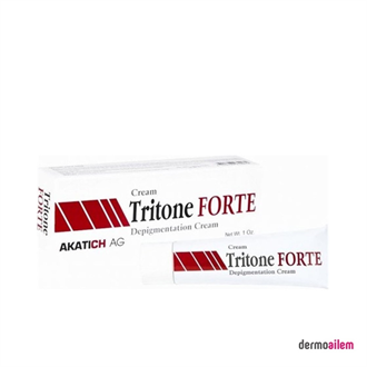 Tritone Forte Krem 30 gr Fiyatları İndirimli | Dermoailem.com
