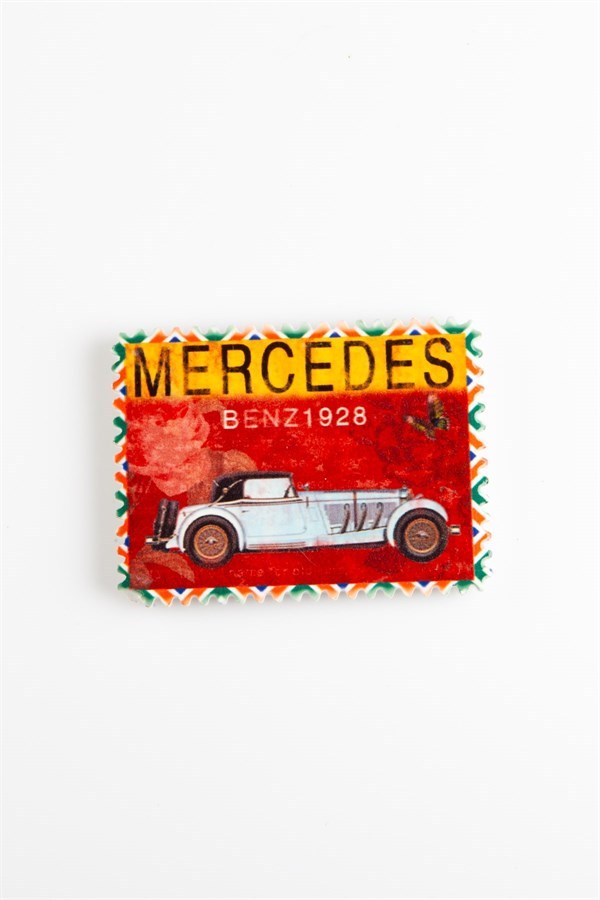 AlmanyaDünyadan HediyelerGERMGNMRC-01Keskin Hediyelik Eşya Ve TekstilBuzdolabı Magneti 1928 Mercedes Benz Typ S