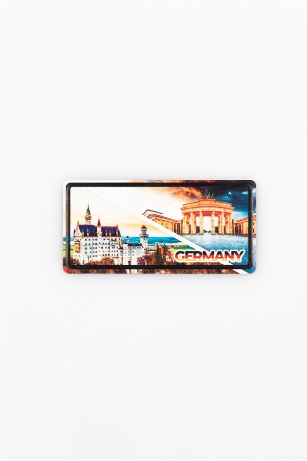 AlmanyaDünyadan HediyelerKRTSPLKMGNT-8209Keskin Hediyelik Eşya Ve TekstilAlmanya Temalı Plaka Magnet