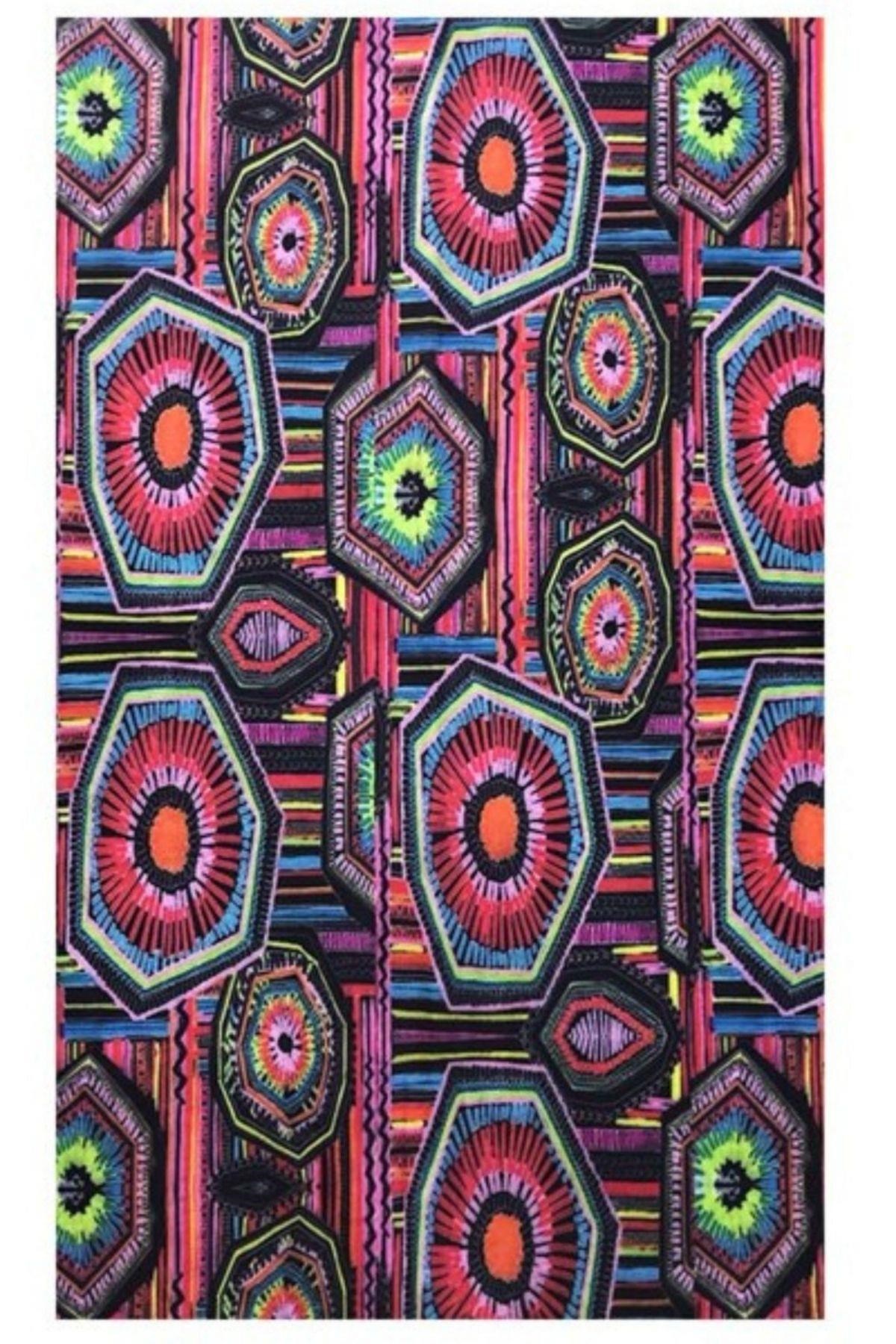Amerika Birleşik DevletleriDünyadan HediyelerVOSBF-856312q2Keskin Hediyelik Eşya Ve TekstilPsychedelia Temalı Buff Boyunluk Bandana No.3