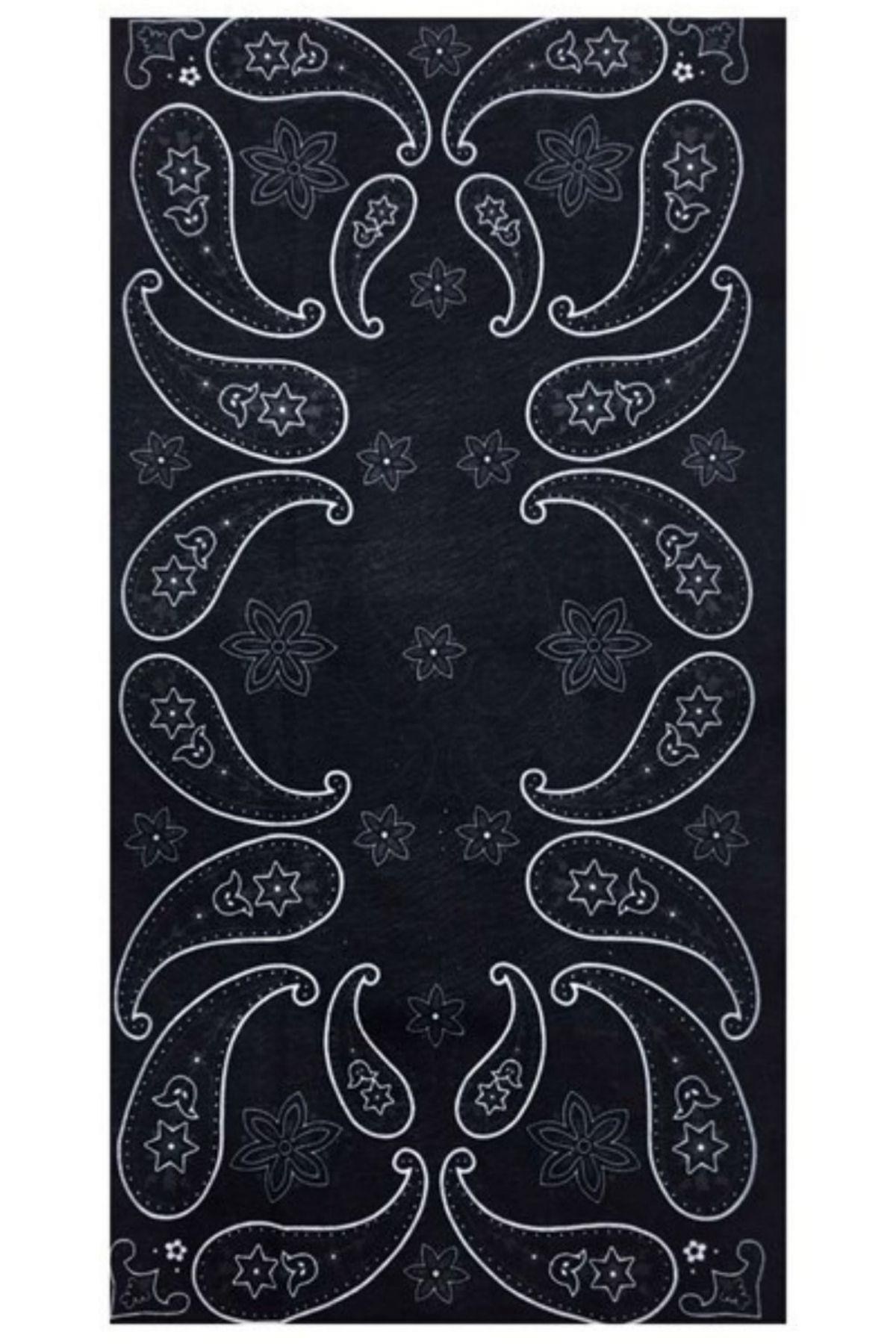 Amerika Birleşik DevletleriDünyadan HediyelerVOSBF-98630Keskin Hediyelik Eşya Ve TekstilDamla ve Çiçek Motifli Buff Boyunluk Bandana Siyah