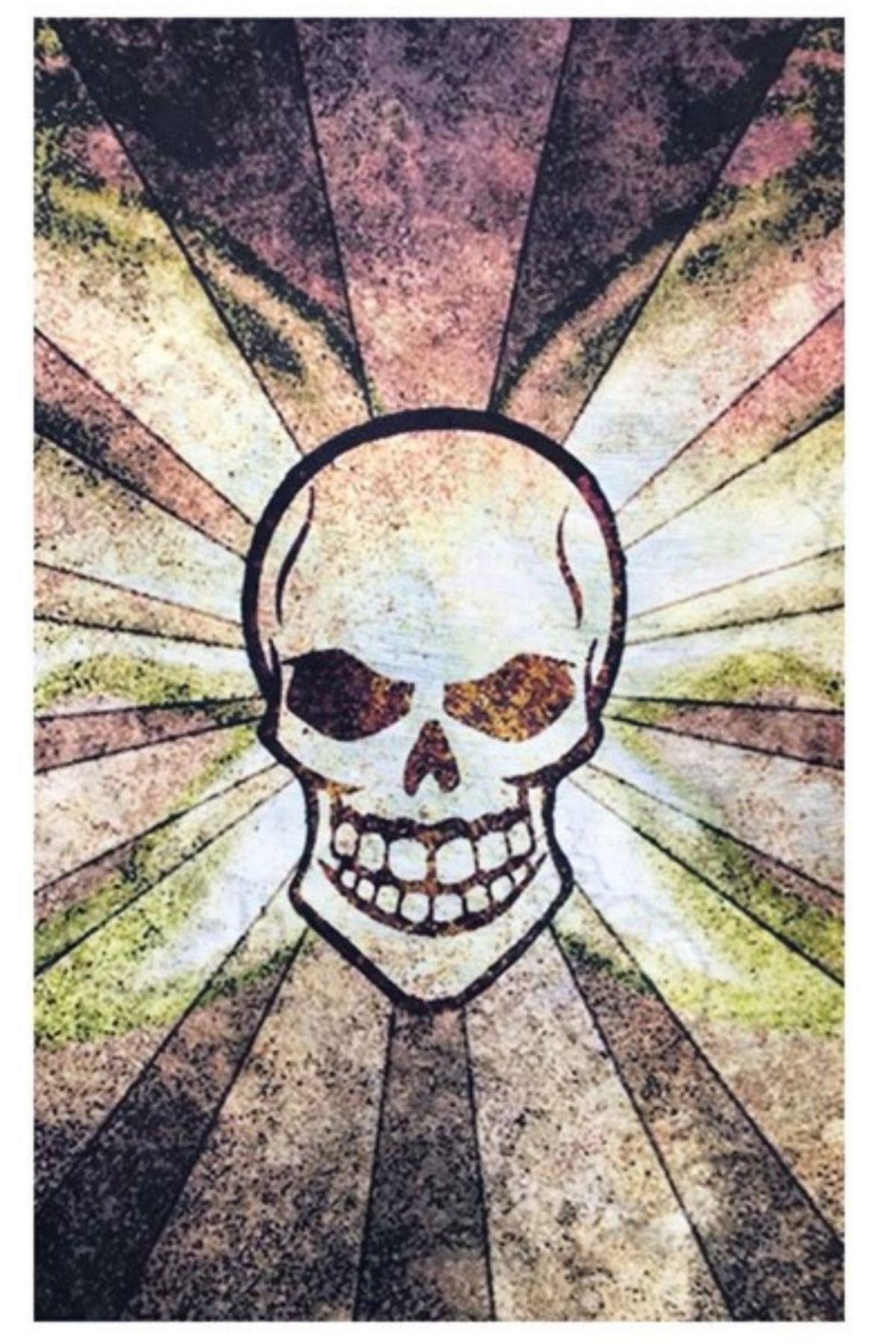 Amerika Birleşik DevletleriDünyadan HediyelerVOSBF-15954Keskin Hediyelik Eşya Ve TekstilKurukafa Temalı Buff Boyunluk Bandana No.3