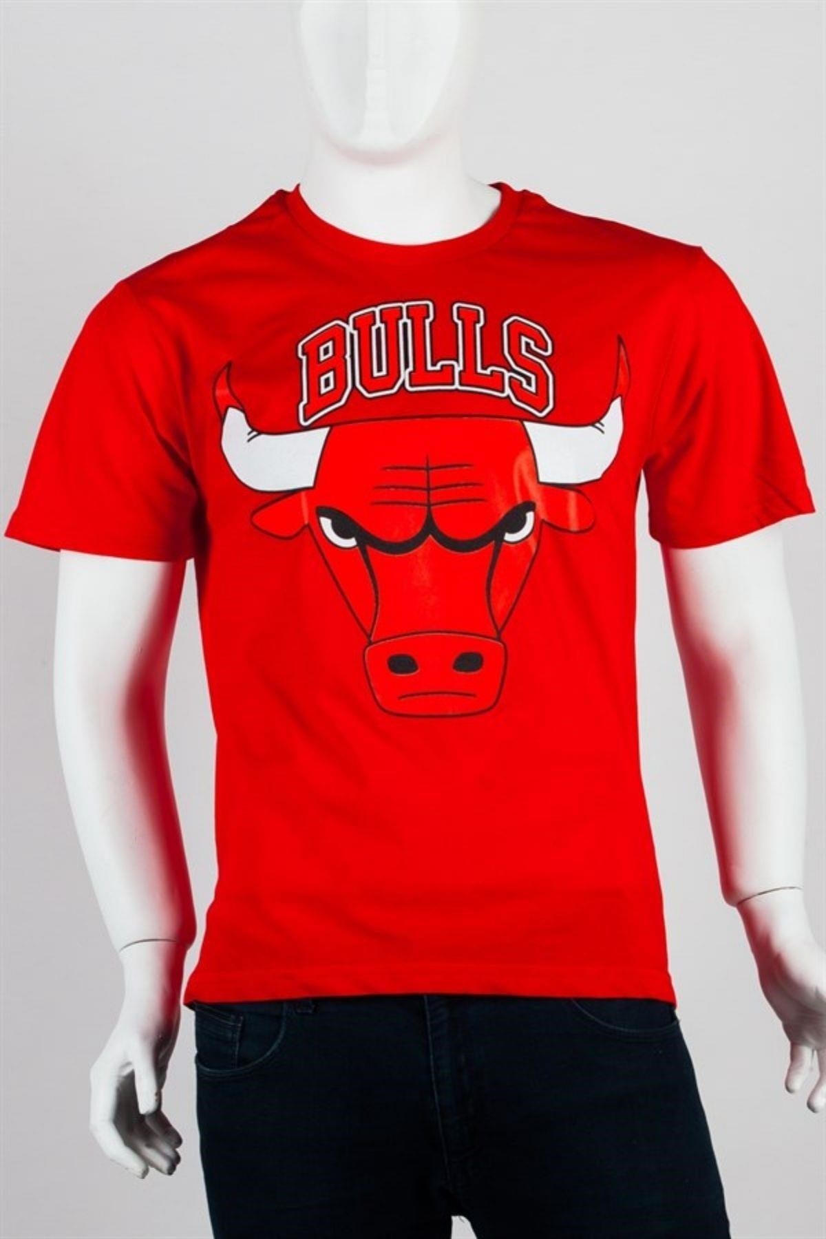 Amerika Birleşik DevletleriDünyadan HediyelerDNY-HD100056Keskin Hediyelik Eşya Ve TekstilChicago Bulls Unisex Pamuklu Regular Fit Tişört X-Large
