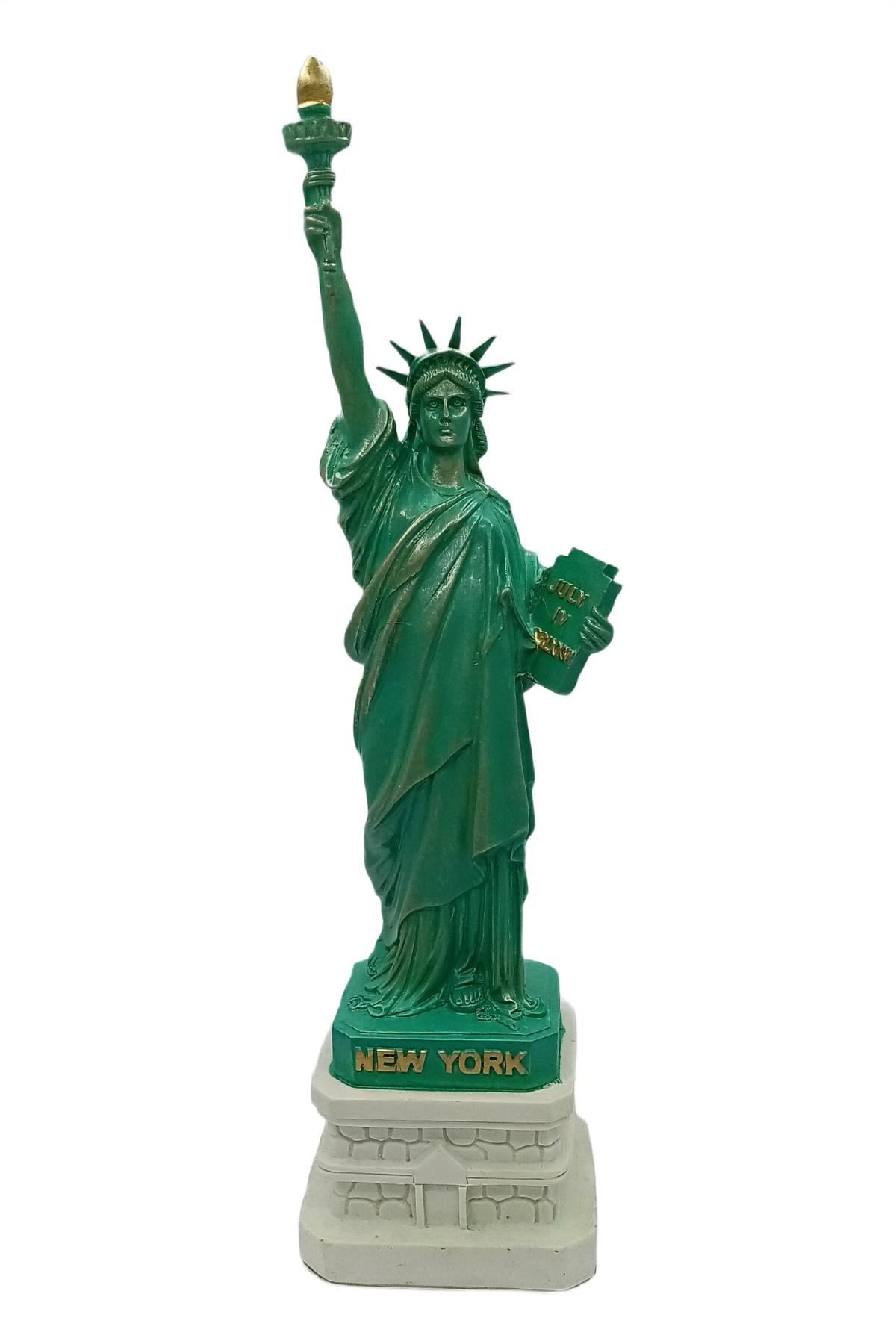 Amerika Birleşik DevletleriDünyadan HediyelerDNY-HD100421Keskin Hediyelik Eşya Ve TekstilABD New York Özgürlük Heykeli Reçine 30 cm