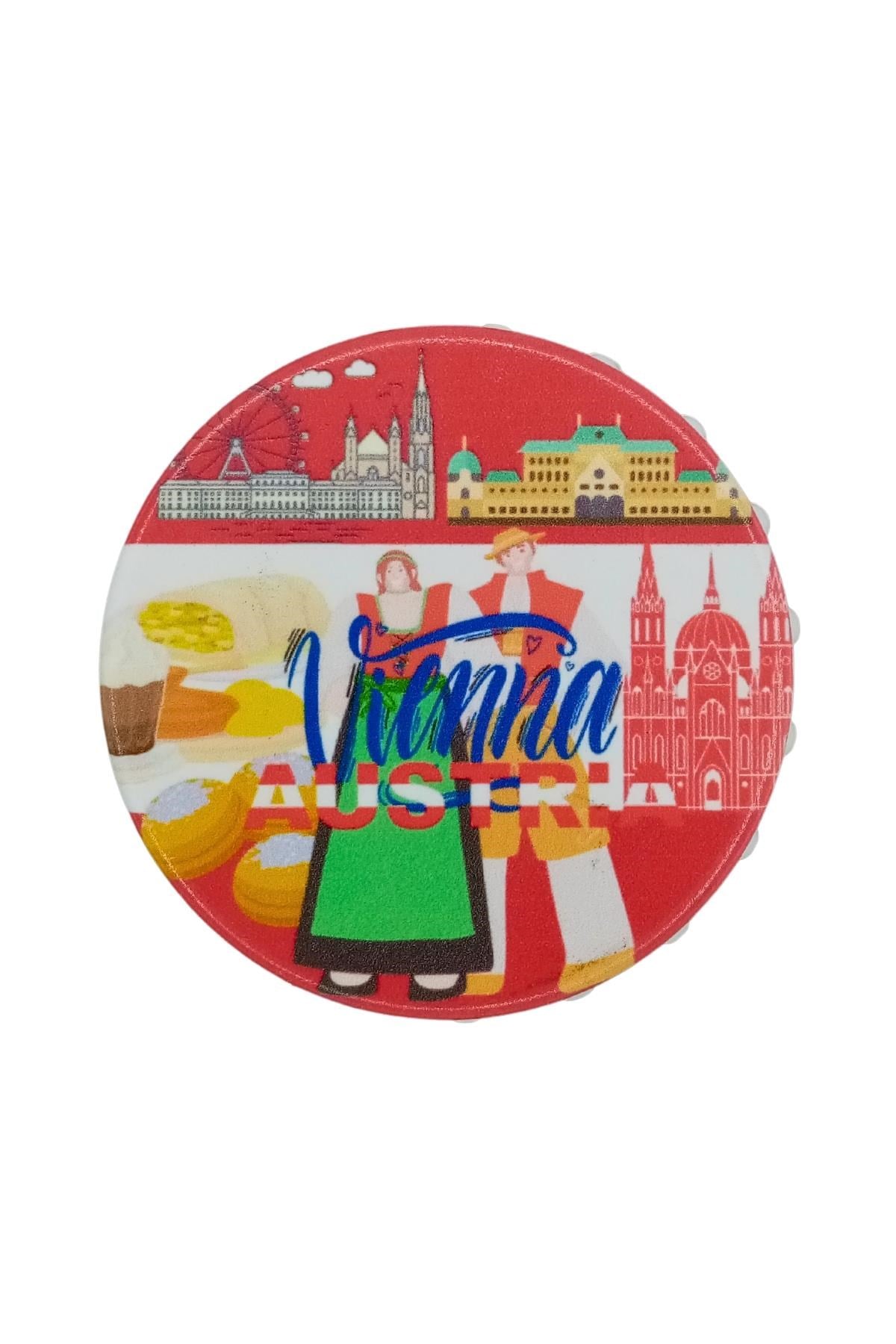 AvusturyaDünyadan HediyelerDNY-HD100925Keskin Hediyelik Eşya Ve TekstilAvusturya Temalı Magnet Kapak Açacak