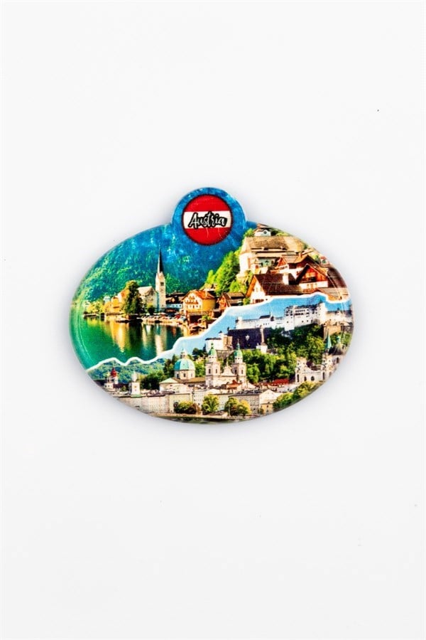 AvusturyaDünyadan HediyelerKRTSOVLMGNT-549Keskin Hediyelik Eşya Ve TekstilAvusturya Temalı Oval Magnet