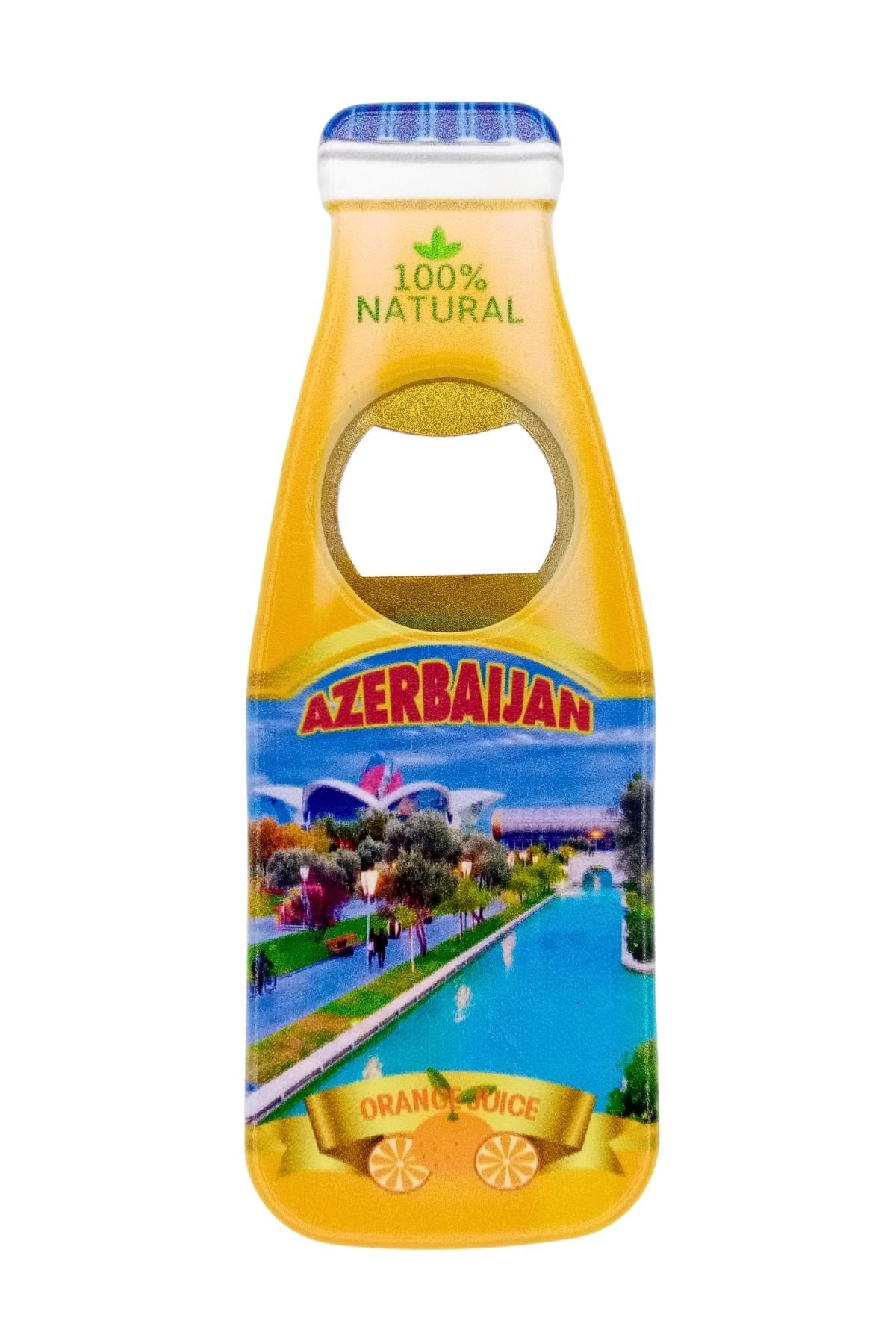 AzerbaycanDünyadan HediyelerDNY-HD101005Keskin Hediyelik Eşya Ve TekstilAzerbaycan Temalı Magnet Şişe Açacak