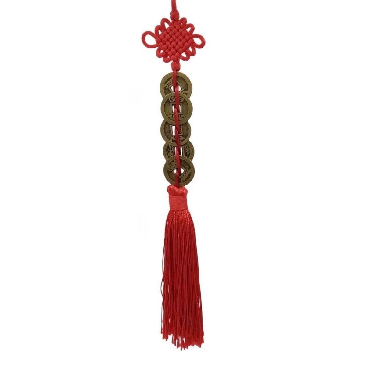 ÇinDünyadan HediyelerDNY-HD100435Keskin Hediyelik Eşya Ve TekstilÇin Feng Shui Şans Servet Paraları Kapı Duvar Süsü