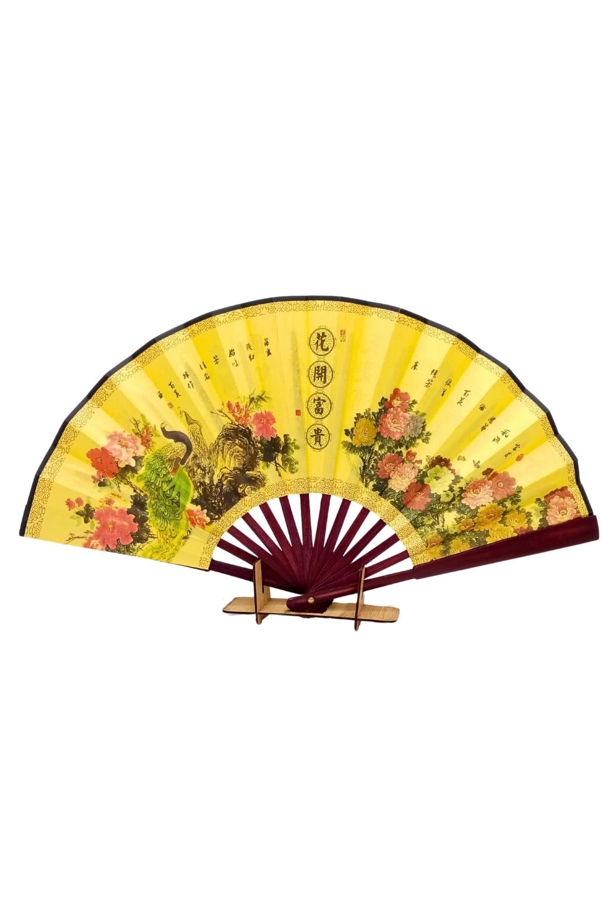 ÇinDünyadan HediyelerDNY-HDYCNYLPZ11Keskin Hediyelik Eşya Ve TekstilÇin Bambu Keten Kumaş Yelpaze Orta Çanta Boy No.11