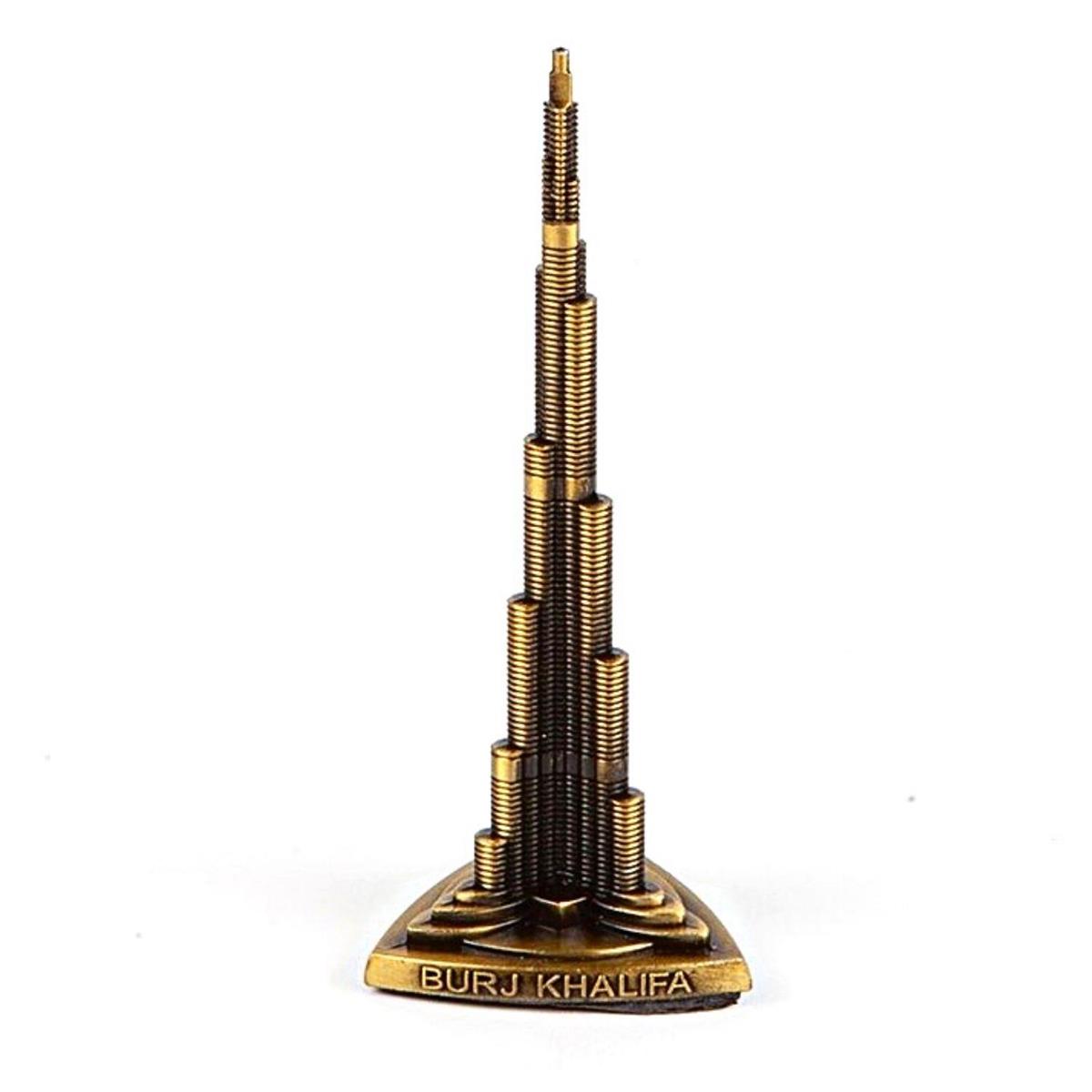 DubaiDünyadan HediyelerBURJ13CM-HKeskin Hediyelik Eşya Ve TekstilBurj Khalifa Metal Biblo 12 cm Burç Halife