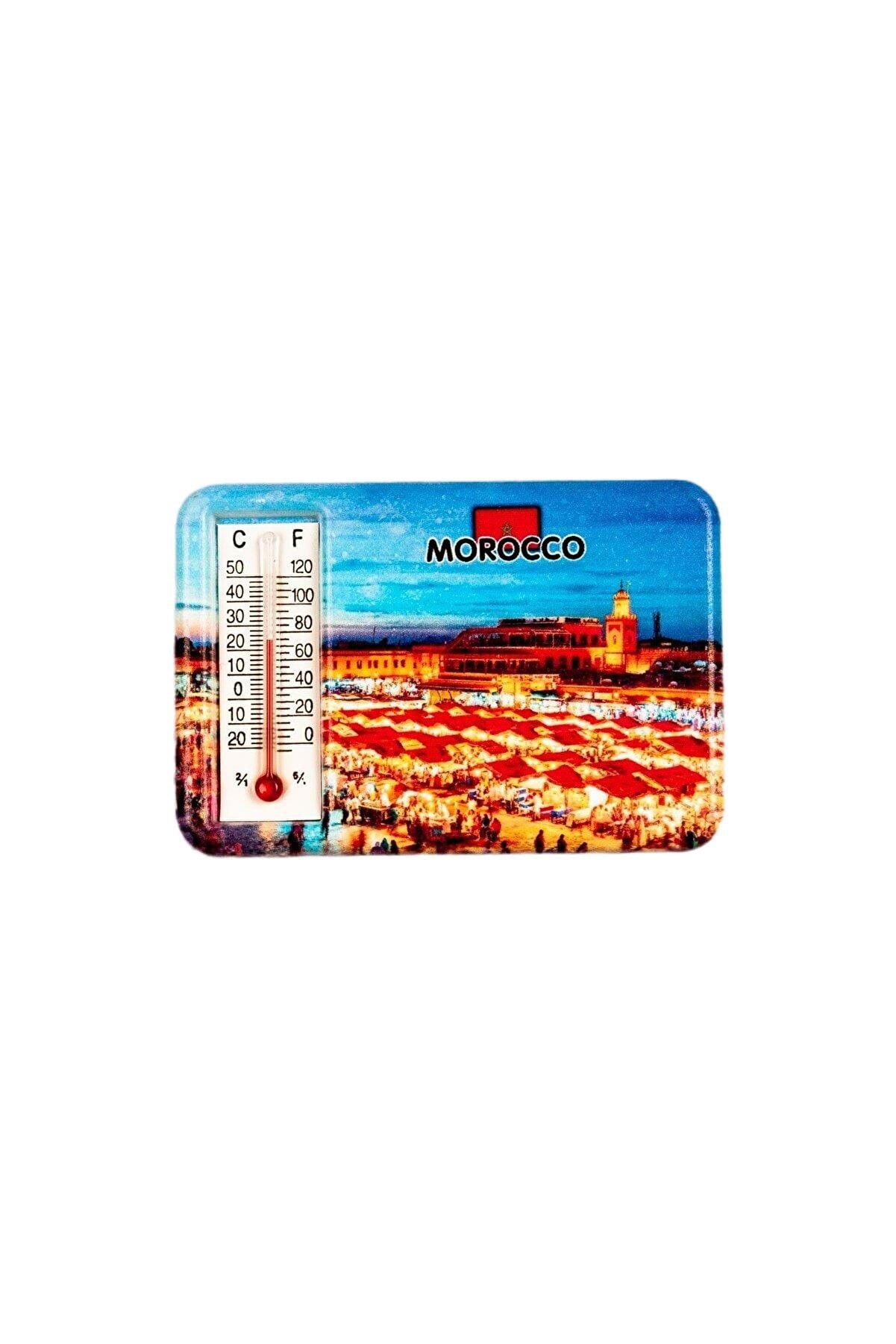 FasDünyadan HediyelerKRTSDRCMGNT-053Keskin Hediyelik Eşya Ve TekstilFas Kazablanka Temalı Dereceli Magnet