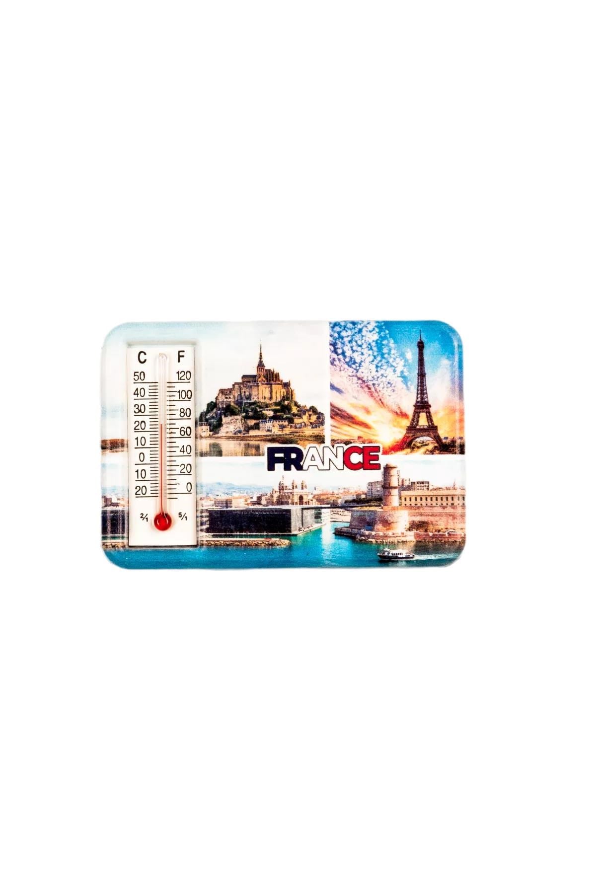 FransaDünyadan HediyelerKRTSDRCMGNT-049Keskin Hediyelik Eşya Ve TekstilFransa Temalı Dereceli Magnet