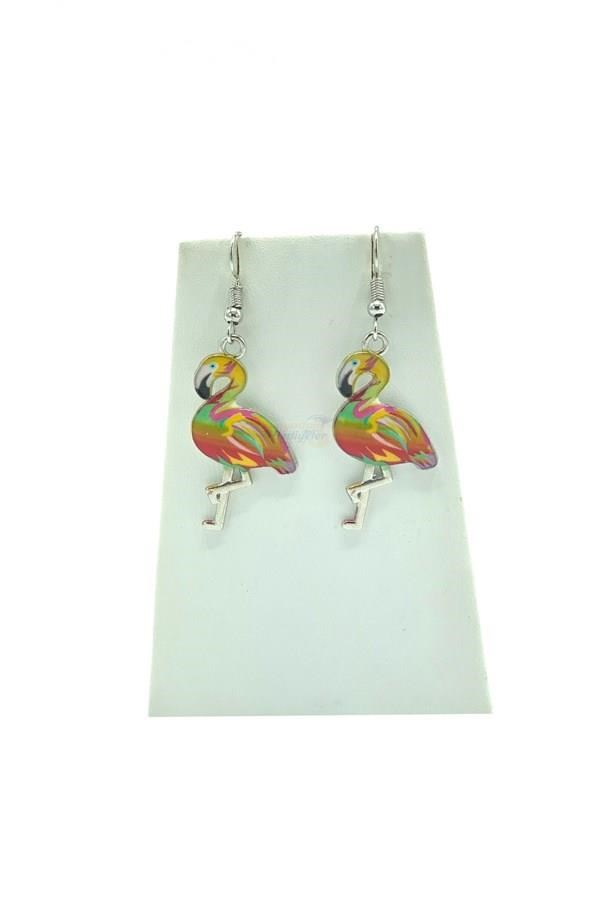 Güney Afrika CumhuriyetiDünyadan HediyelerKPGFRKFLMNG-356Keskin Hediyelik Eşya Ve TekstilMetal Flamingo Küpe No.2