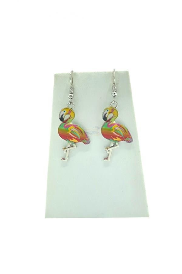 Güney Afrika CumhuriyetiDünyadan HediyelerKPGFRKFLMNG-356Keskin Hediyelik Eşya Ve TekstilMetal Flamingo Küpe No.2