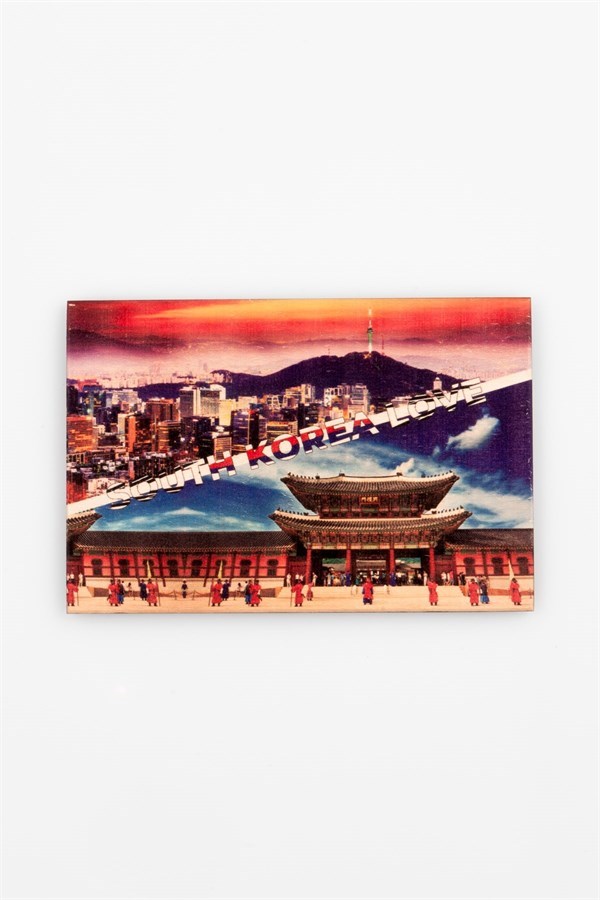 Güney KoreDünyadan HediyelerAHŞPKRTPSTL-3124Keskin Hediyelik Eşya Ve TekstilGüney Kore Temalı Ahşap Kartpostal Magnet