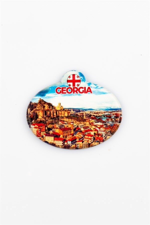 GürcistanDünyadan HediyelerKRTSOVLMGNT-542Keskin Hediyelik Eşya Ve TekstilGürcistan Tiflis Oval Magnet