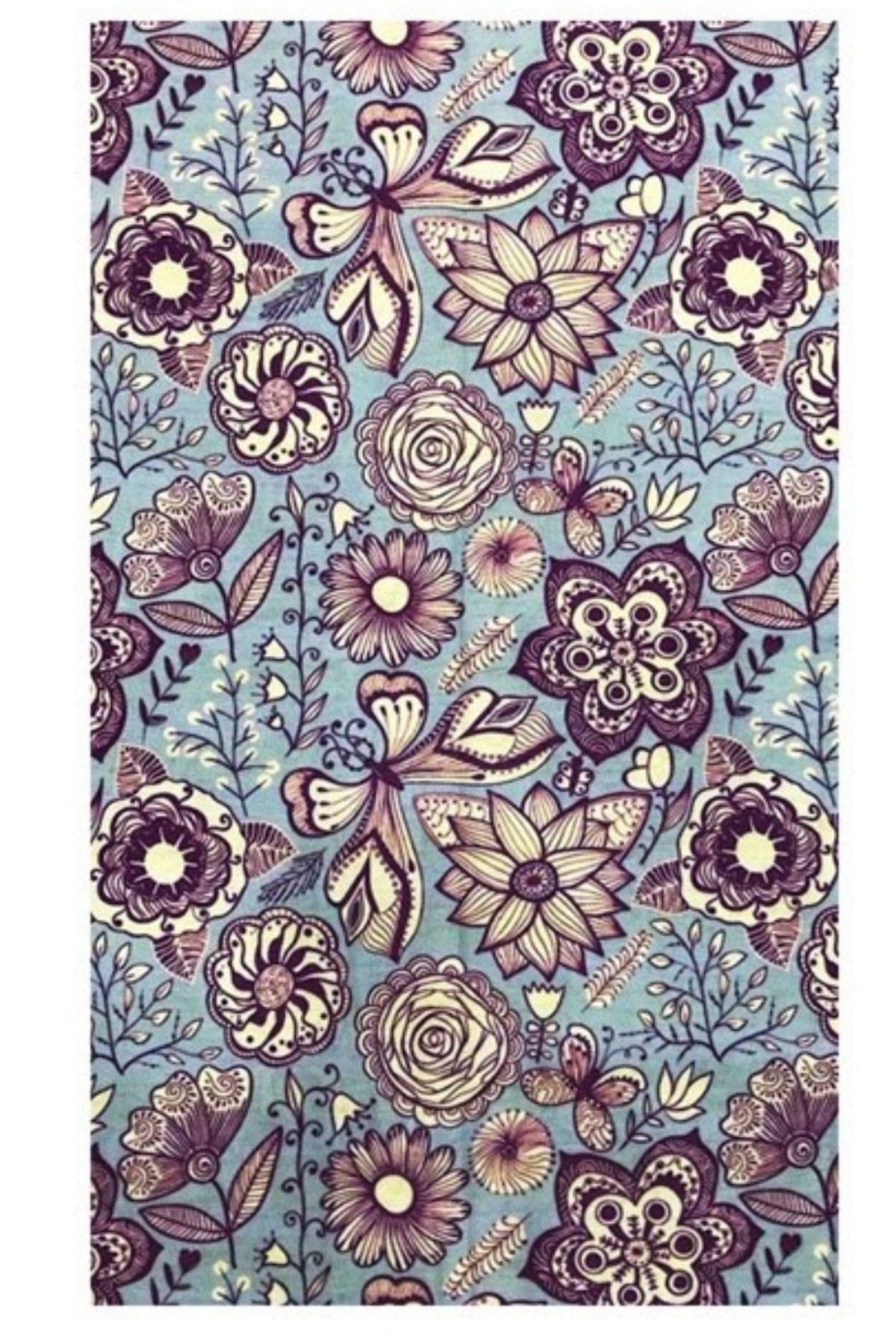 HollandaDünyadan HediyelerVOSBF-000326Keskin Hediyelik Eşya Ve TekstilÇiçek Temalı Buff Boyunluk Bandana No:103
