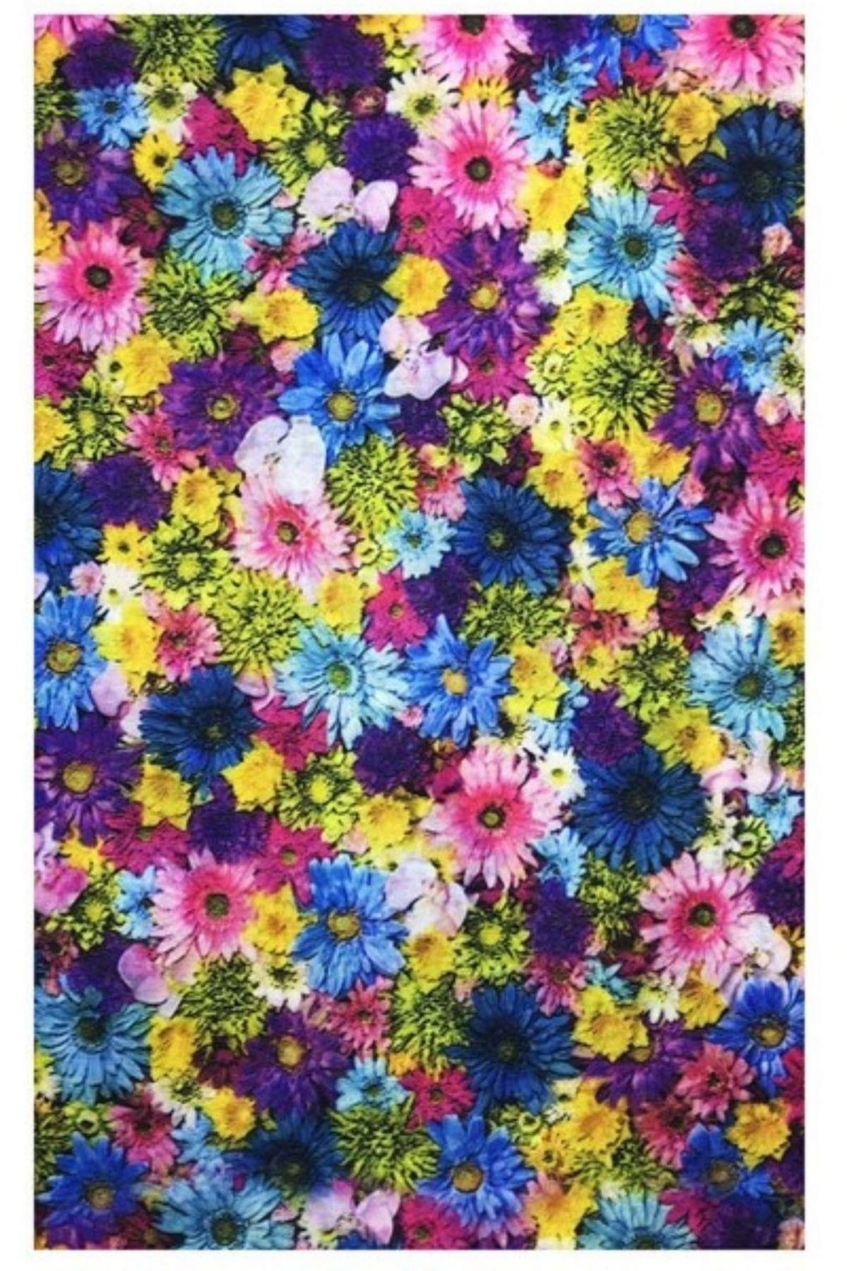 HollandaDünyadan HediyelerVOSBF-00212Keskin Hediyelik Eşya Ve TekstilÇiçek Temalı Buff Boyunluk Bandana No:134