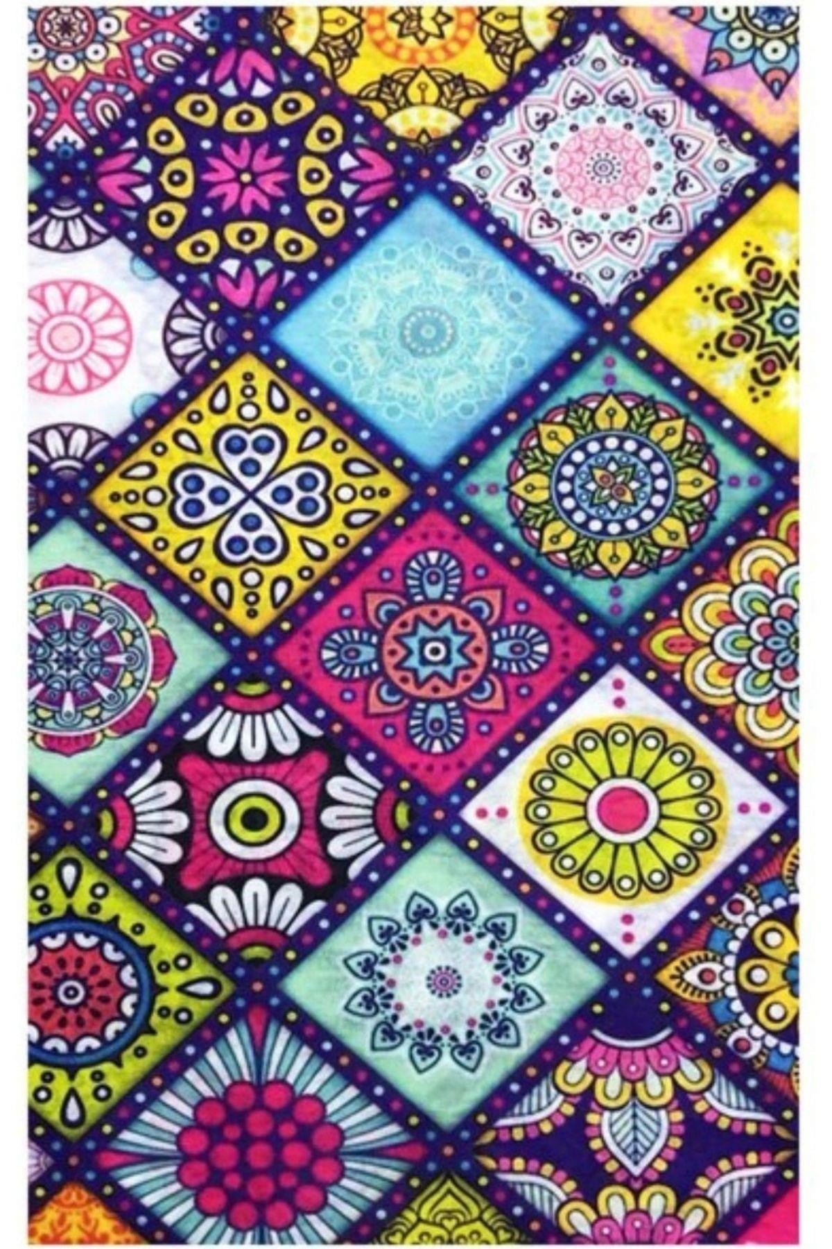 HollandaDünyadan HediyelerVOSBF-45215Keskin Hediyelik Eşya Ve TekstilÇiçek Temalı Buff Boyunluk Bandana No.2