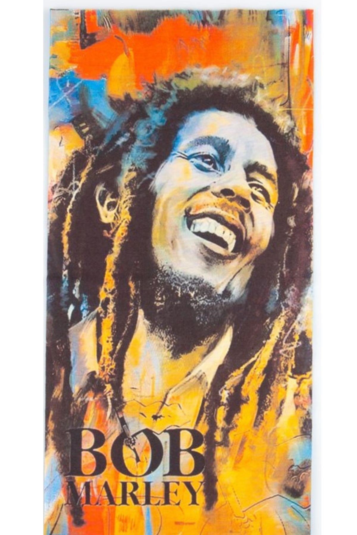 JamaikaDünyadan HediyelerVOSBF-02Keskin Hediyelik Eşya Ve TekstilBob Marley Temalı Buff Boyunluk Bandana No:46