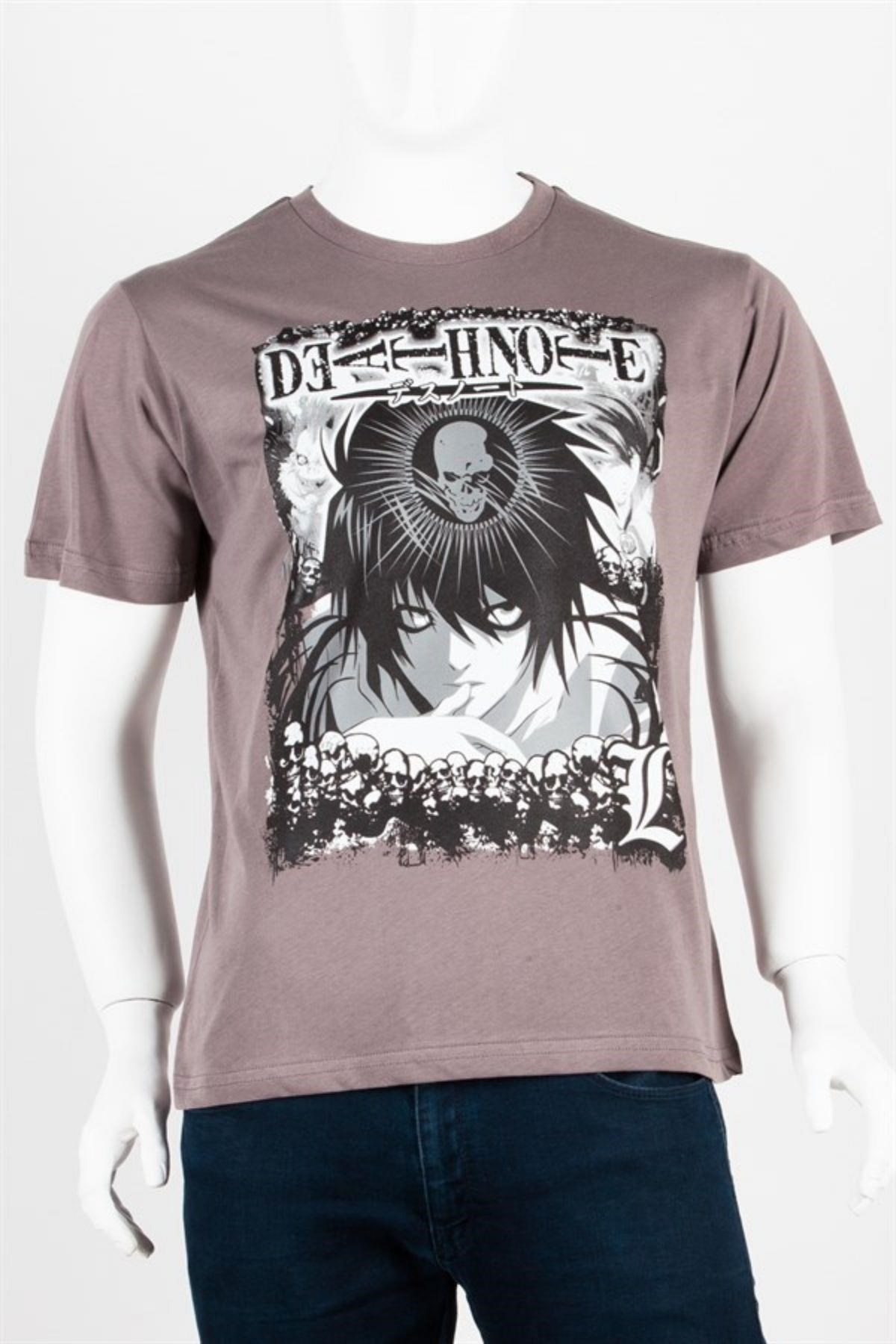 JaponyaDünyadan HediyelerDNY-HD100057Keskin Hediyelik Eşya Ve TekstilDeath Note Unisex Pamuklu Regular Fit Tişört Medium